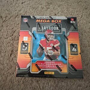 Panini 2021 Playbook Football Mega Box